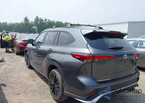 2023 Toyota Highlander Xse из США, поврежденный, VIN 5TDKDRBH6PS512664